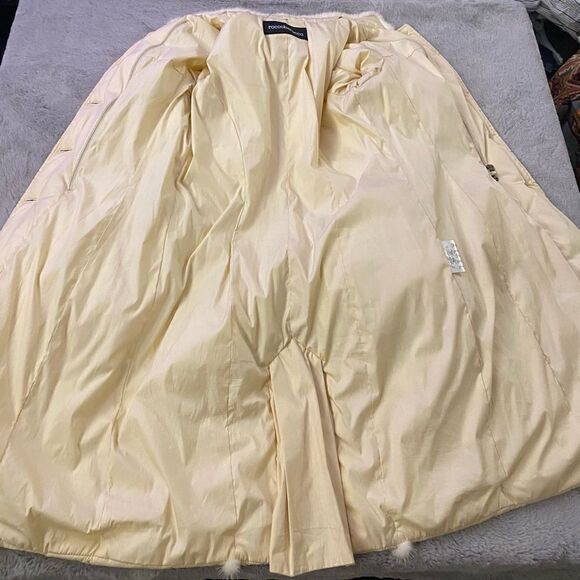 Roccobarocco real mink detailed puffer jacket, size 6 - Picture 12 of 15
